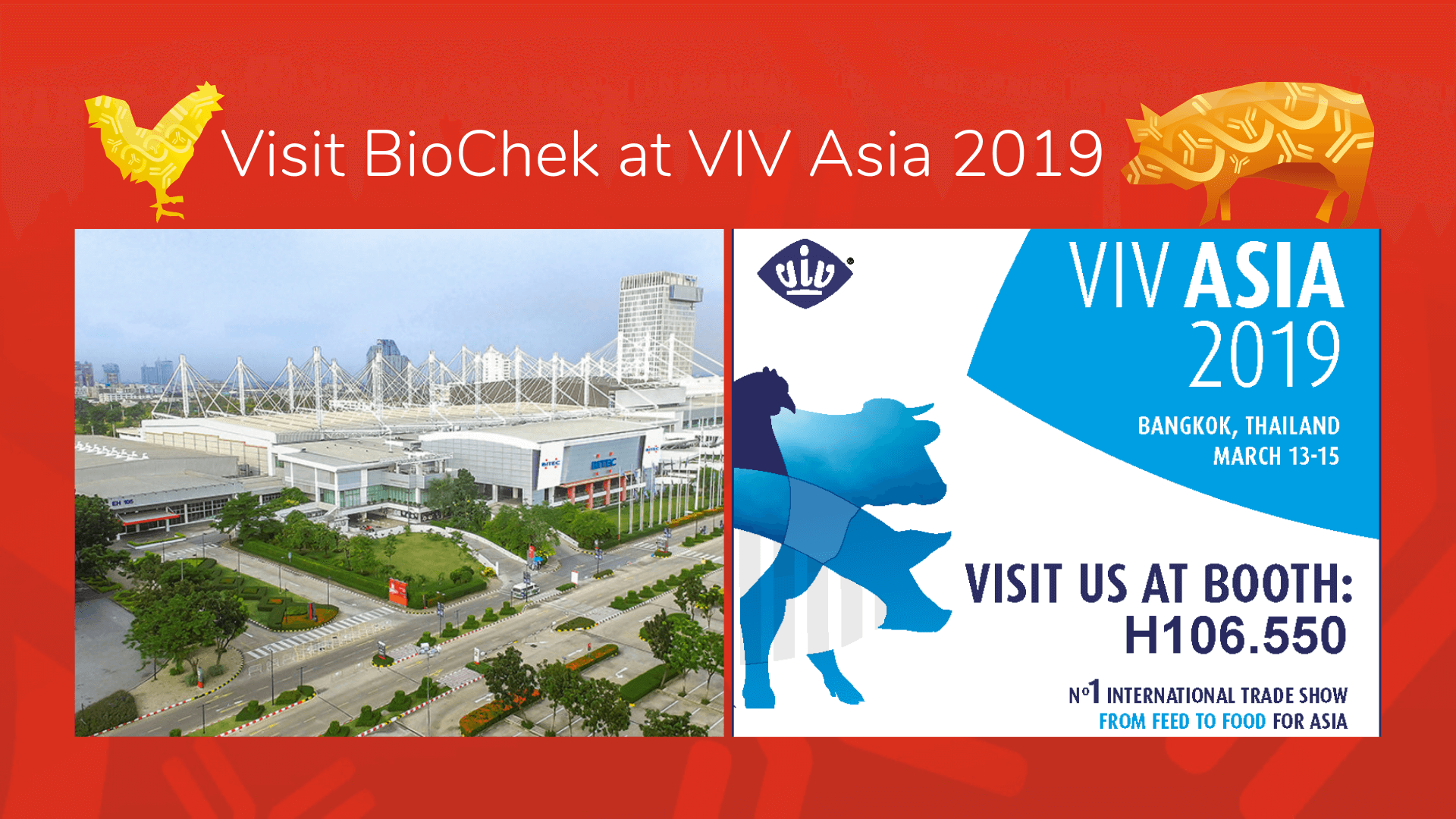 BioChek at VIV Asia BioChek, smart veterinary diagnostics