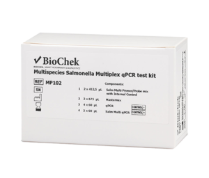 Salmonella Species-Enteritidis-Typhimurium DNA Test Kit - BioChek